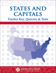 States & Capitals Teacher Key, Quizzes, & Tests